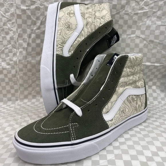 Vans Men’s Sk8-Hi
Desert Skulis Grape Leaf/ VN0A32QGRQV Sneakers - Picture 14 of 16